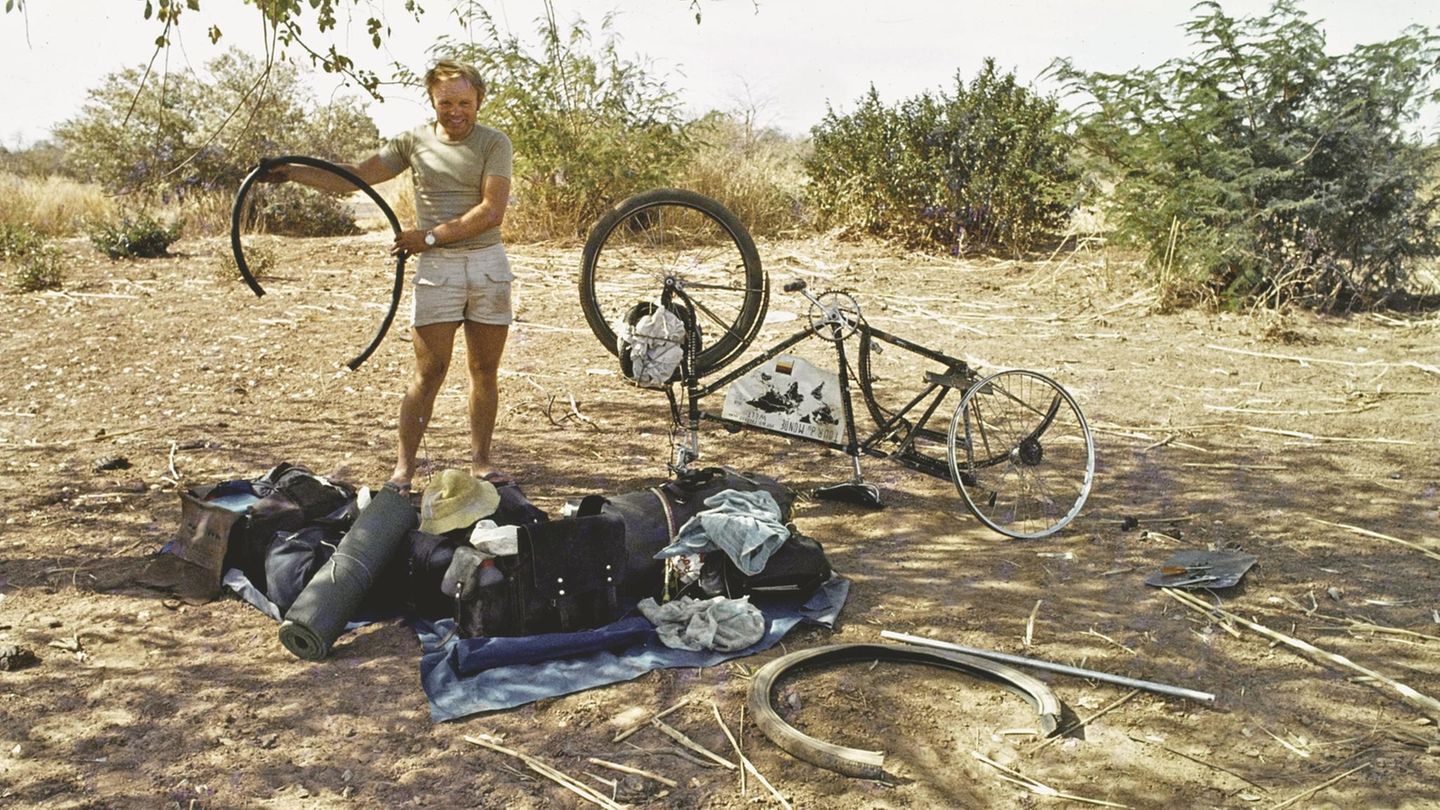 Auf Weltreise: Der Mann, der mit dem Fahrrad losfuhr und in 51 Jahren 196 Länder besuchte