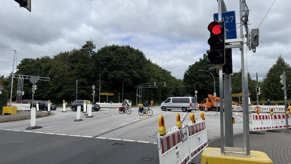 Baustelle als Staufalle: Frust an Wittenberger Straße – Radweg vergessen