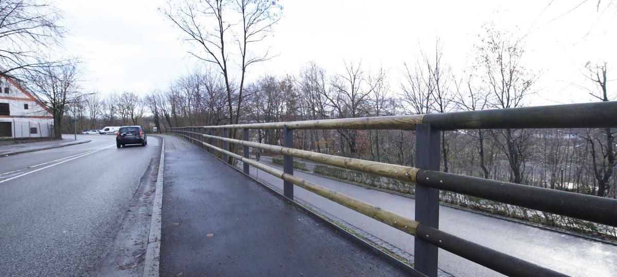 Radweg am Hindenburgring ist wegen Schäden gesperrt