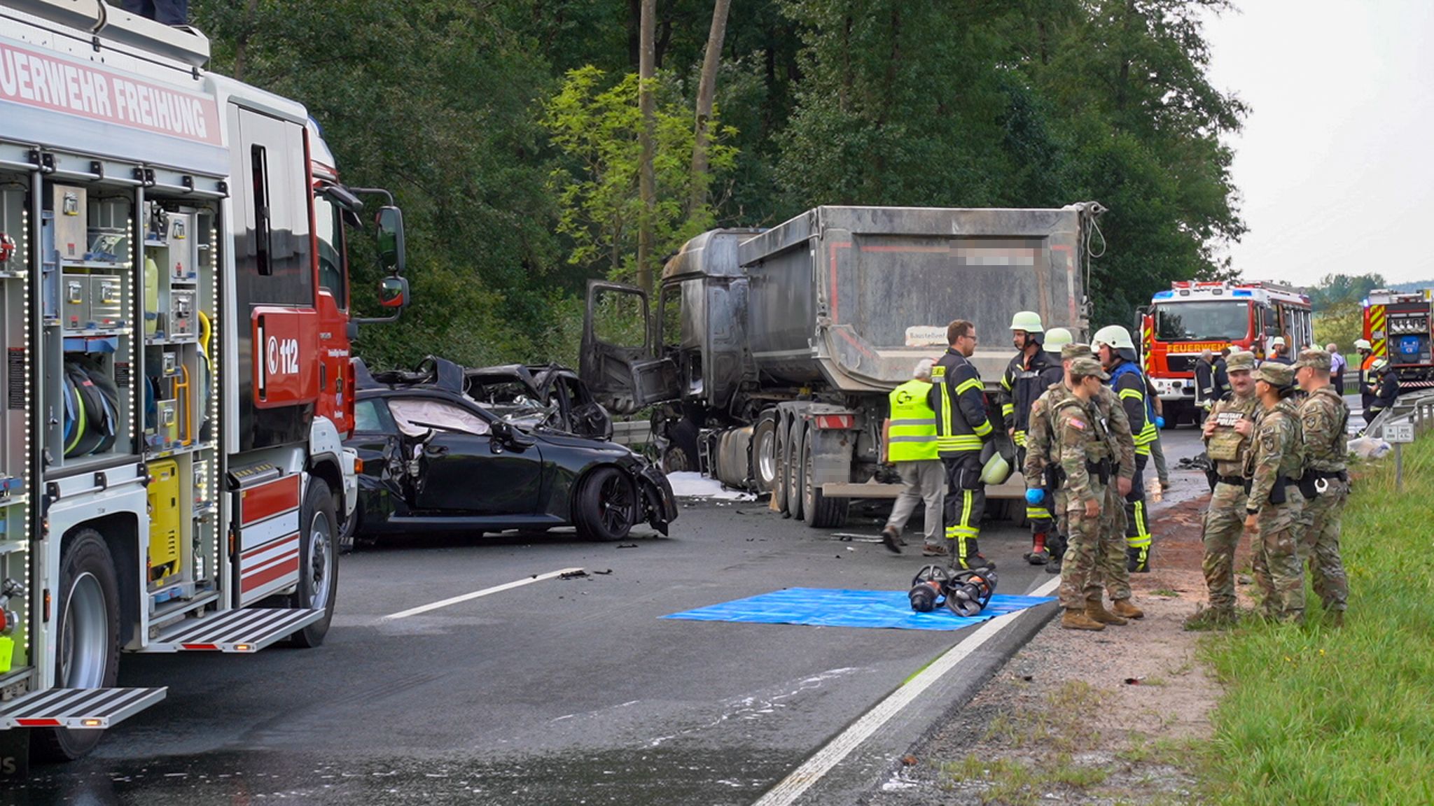 Tödlicher Unfall auf B299: Verdacht eines verbotenen Rennens