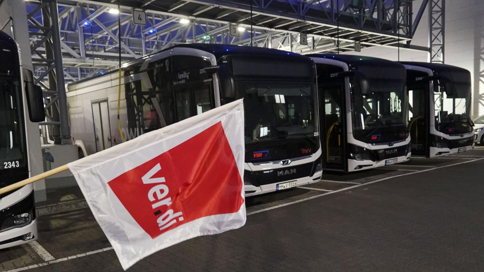 Weitere Streiks im Hamburger Bus- und U-Bahn-Verkehr angekündigt