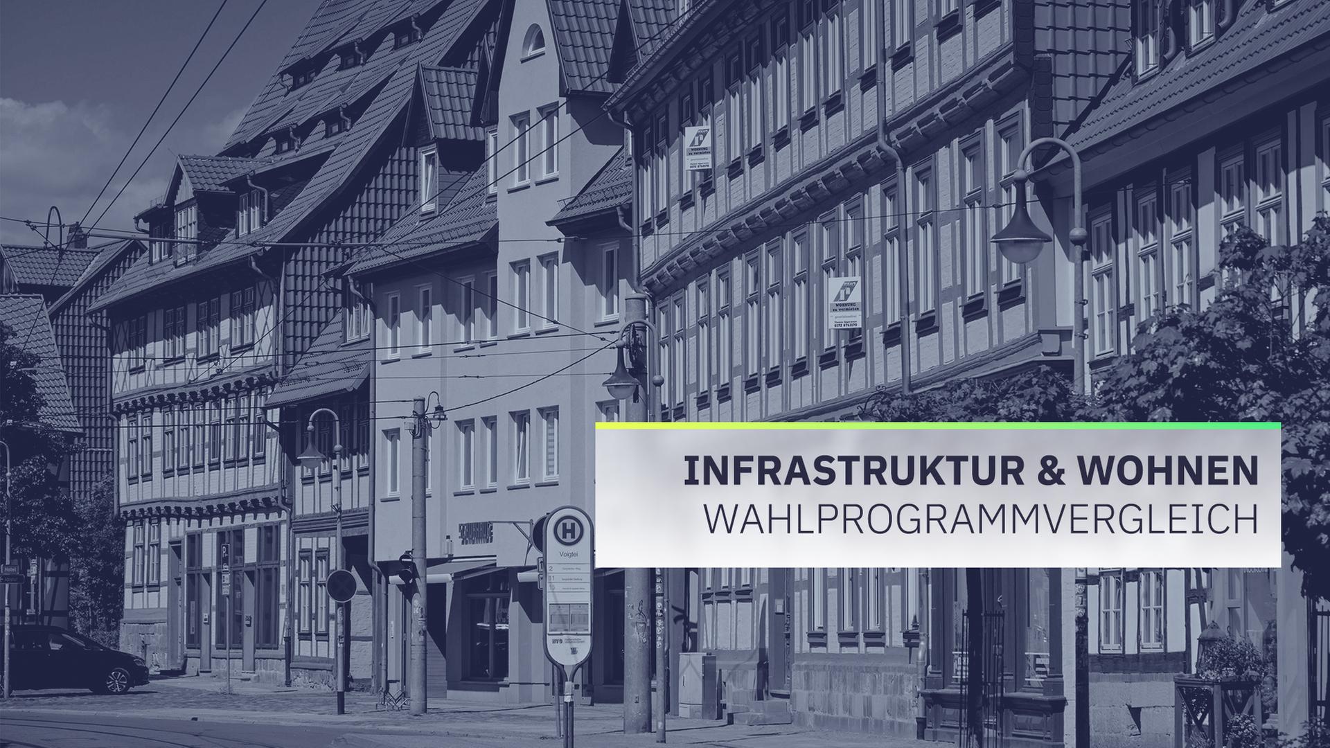 Wahl Sachsen-Anhalt – Wahlprogramme im Vergleich: Infrastruktur & Wohnen