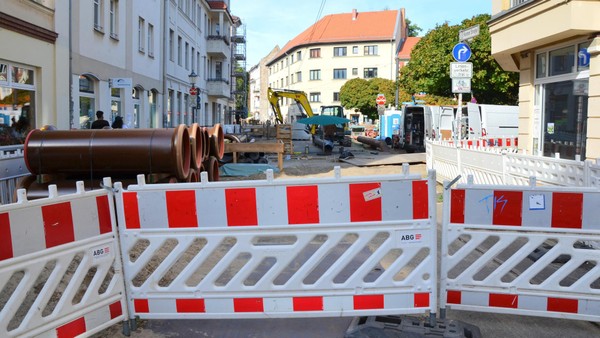 Wie Restaurants und Cafés in der Altstadt Köpenick unter den Bauarbeiten leiden