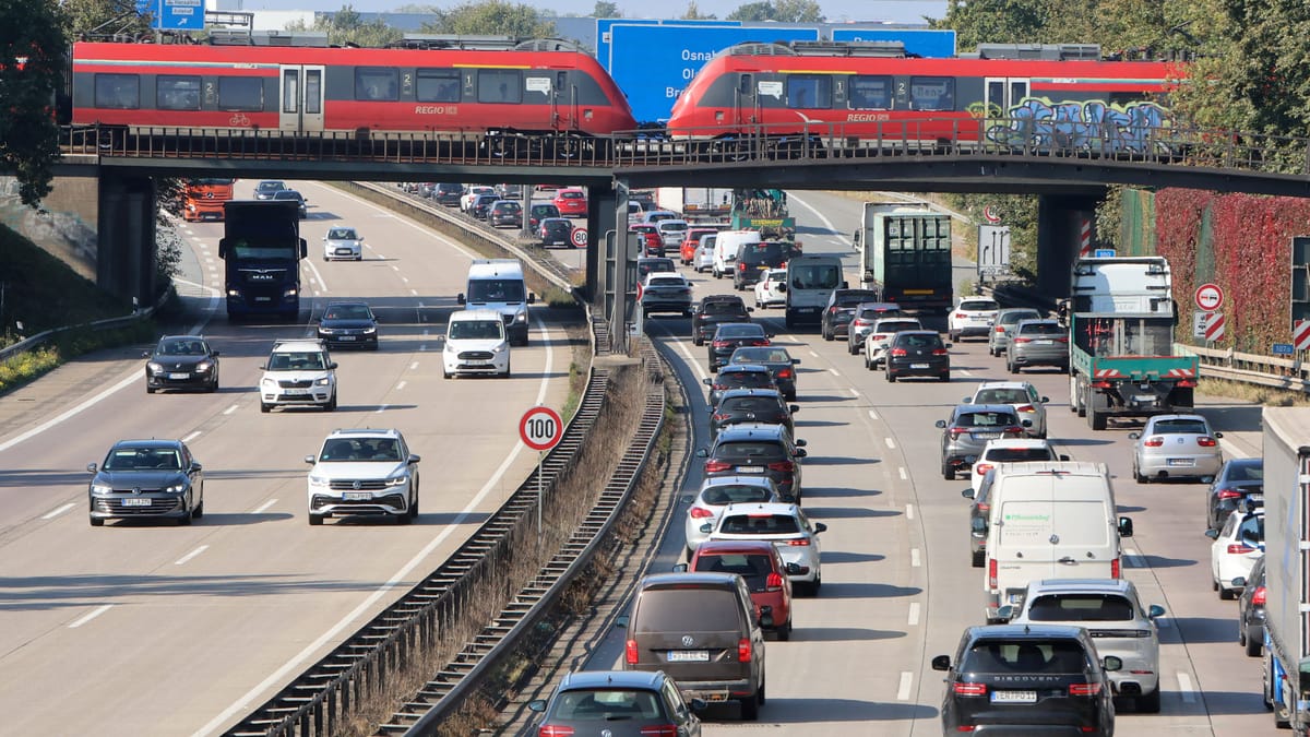 A1 bei Stuhr/Brinkum gesperrt: ADAC meldet sechs Kilometer Stau