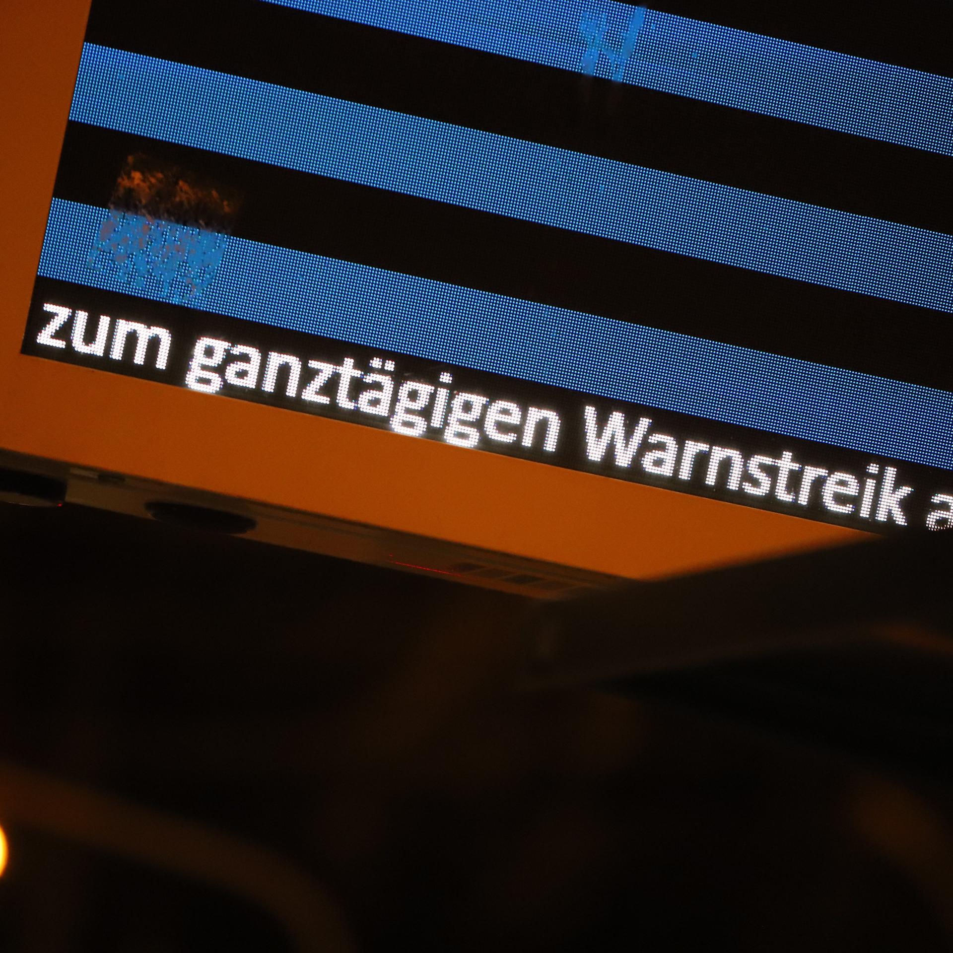 Aufruf durch Verdi - Warnstreik im Nahverkehr für Hamburg, Hessen und Bayern angekündigt