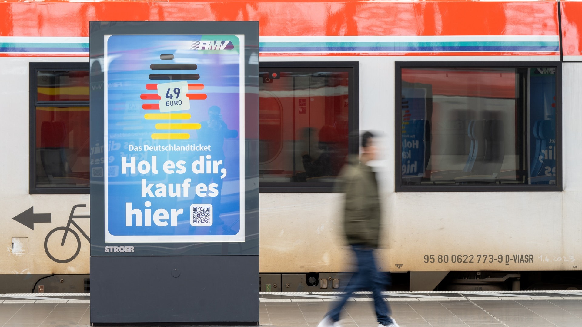 Preis für Deutschlandticket wird auf 66,80 Euro erhöht