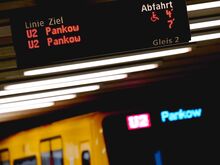 Verkehr: BVG testet System für exaktere Anzeigen auf U-Bahnhöfen
