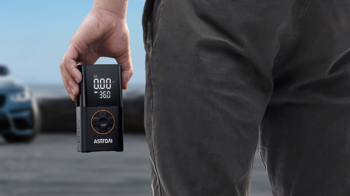 Akku-Luftpumpe für unterwegs: 3-in-1-Gerät bei Amazon im Angebot