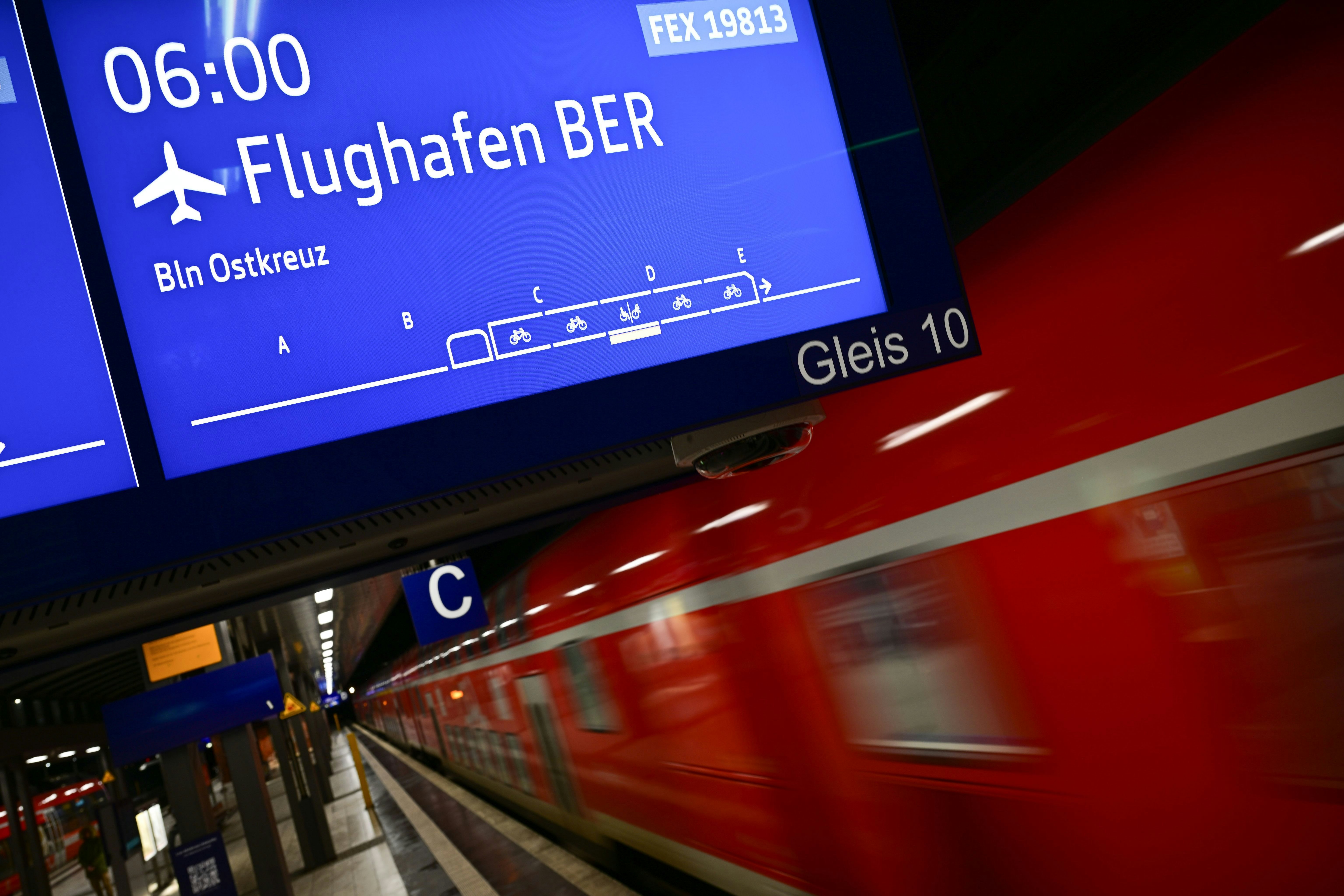 Regionalexpress-Verbindung zum BER gestrichen: Informationen für Fahrgäste
