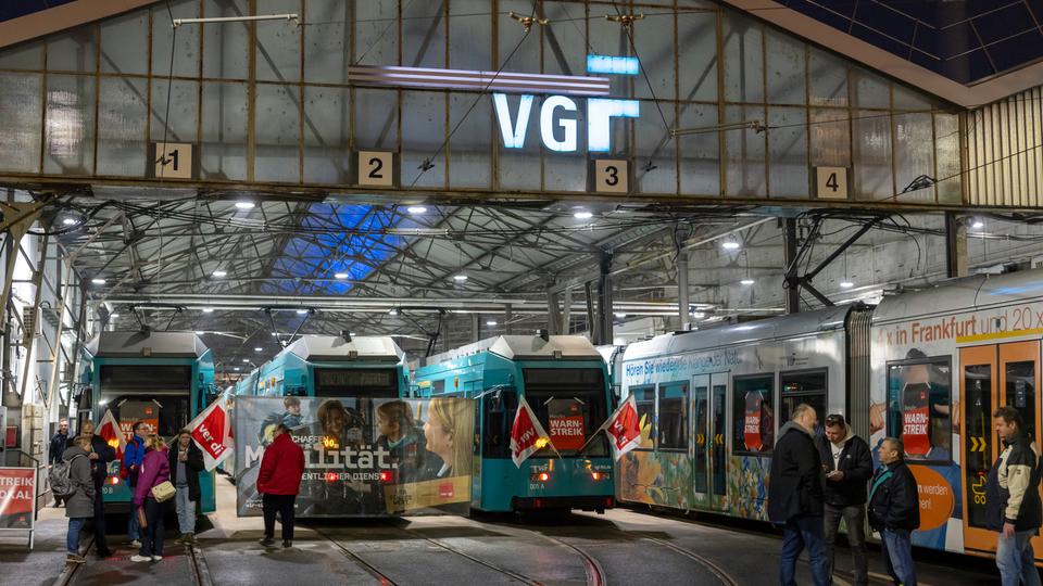 ÖPNV-Streiks in Frankfurt, Kassel und Wiesbaden – Ausfälle am Dienstag