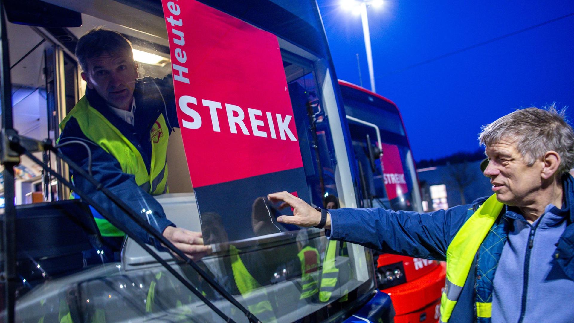 Warnstreik legt Nahverkehr in MV teilweise lahm