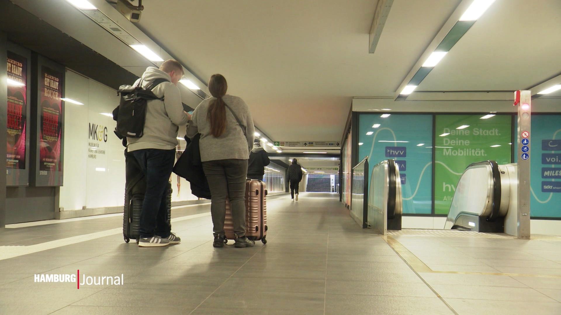 Lage am zweiten Streiktag der Hochbahn-Beschäftigten