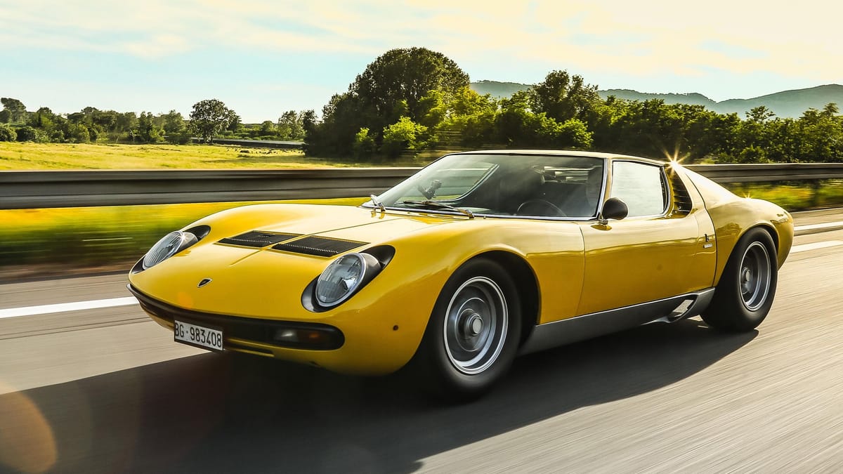 Lamborghini Miura: Ferrari-Rivale wird 60 Jahre alt