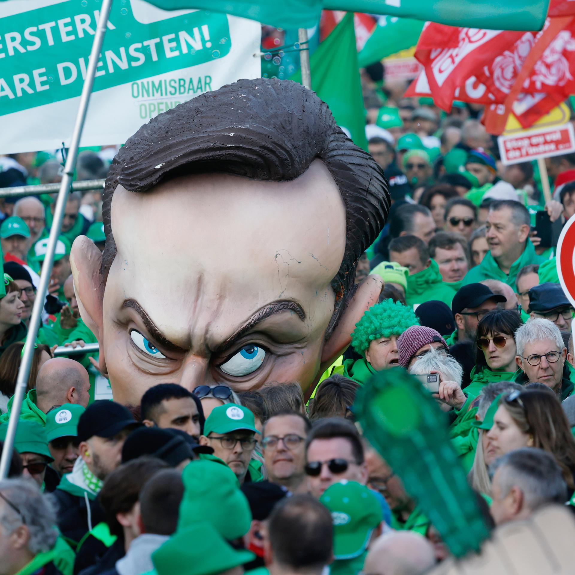 Protest gegen Regierungspolitik - Streik in Belgien sorgt für Einschränkungen beim Öffentlichen Nahverkehr und im Flugverkehr