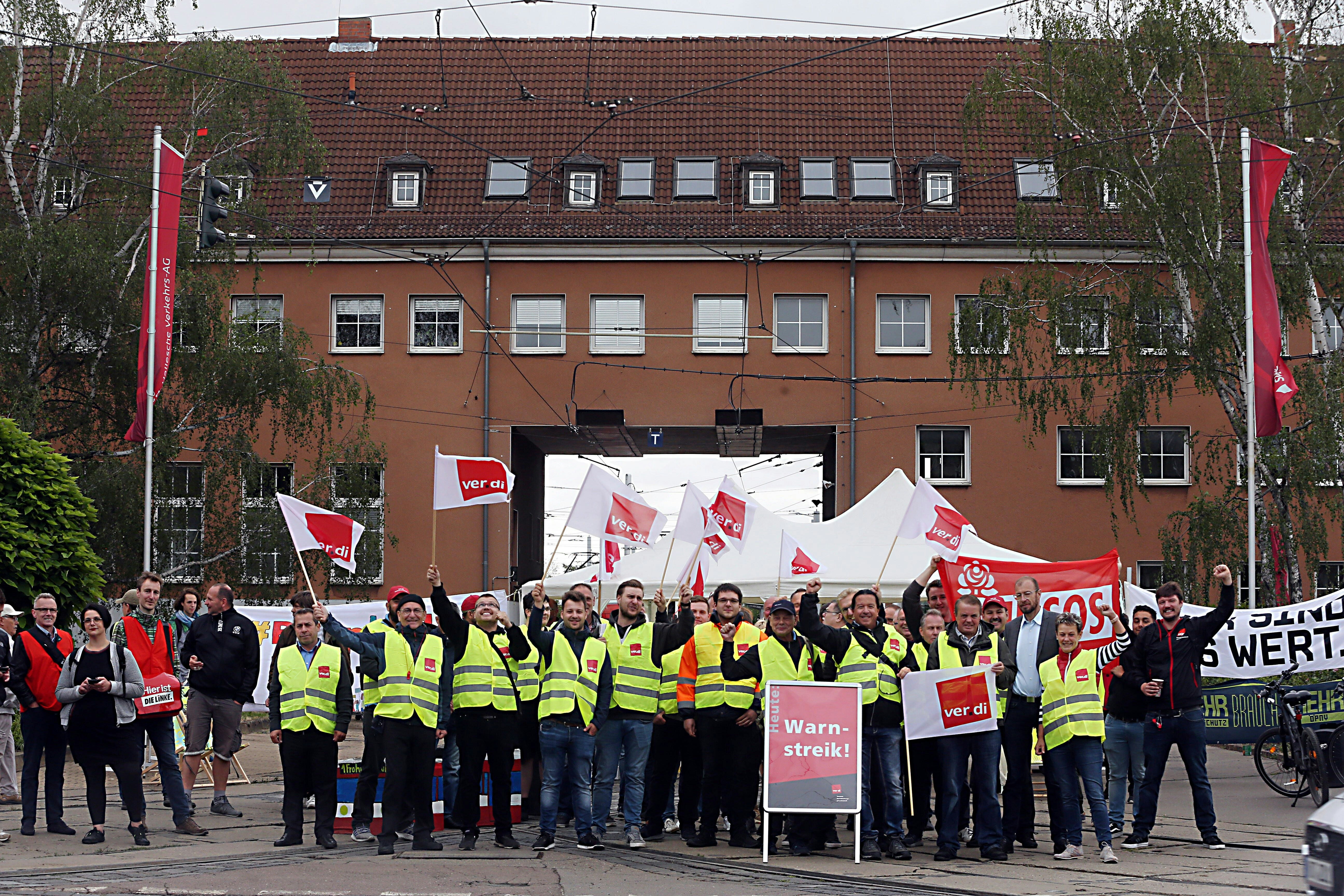 Vier Tage Warnstreik: Sachsen-Anhalts Nahverkehr eingeschränkt