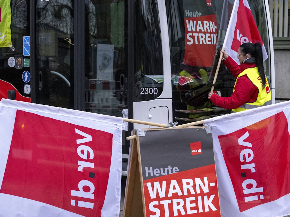Warnstreiks im Nahverkehr: Nürnberg trifft es erst heute so richtig