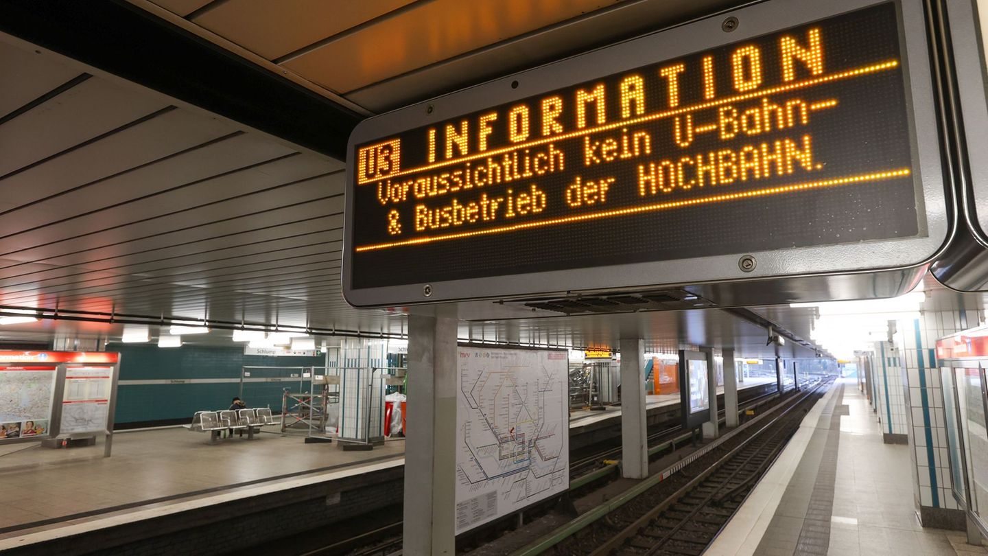 Tarifstreit: Warnstreik legt U-Bahn- und Busverkehr lahm