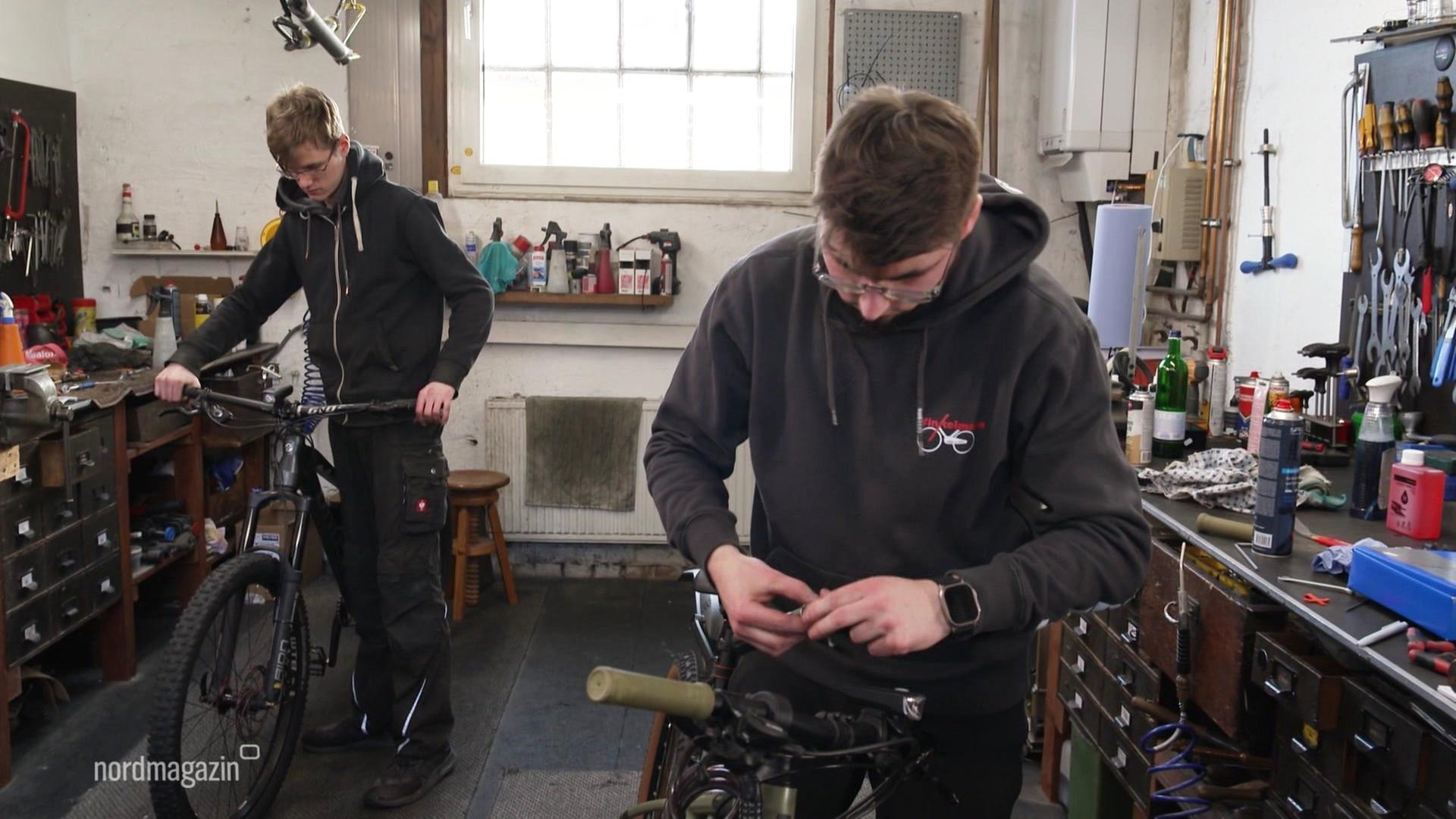 Frühlings-Hochbetrieb in Fahrradwerkstätten