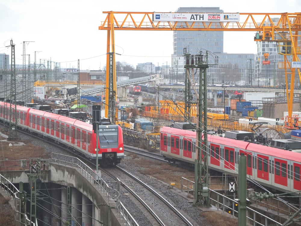Verkehr in den Osterferien: Bauarbeiten auf der Stammstrecke bremsen Pendler aus