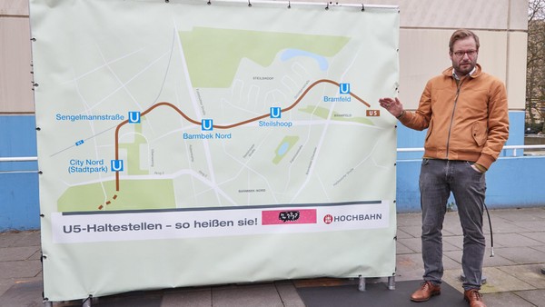 U5 Hamburg: Senat beschließt Streckenverlauf, um Tempo in Bauprojekt zu bringen