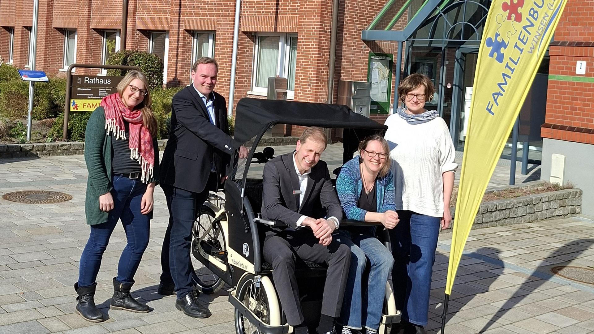 Rikscha-Projekt in Winsen: Fahrten gegen Einsamkeit bei Senioren