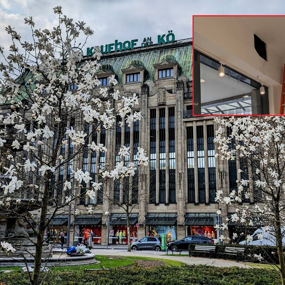 Spektakulärer Einbruch an der Kö: Schmuckabteilung in Düsseldorfer Kaufhof geplündert – es war nicht das erste Mal