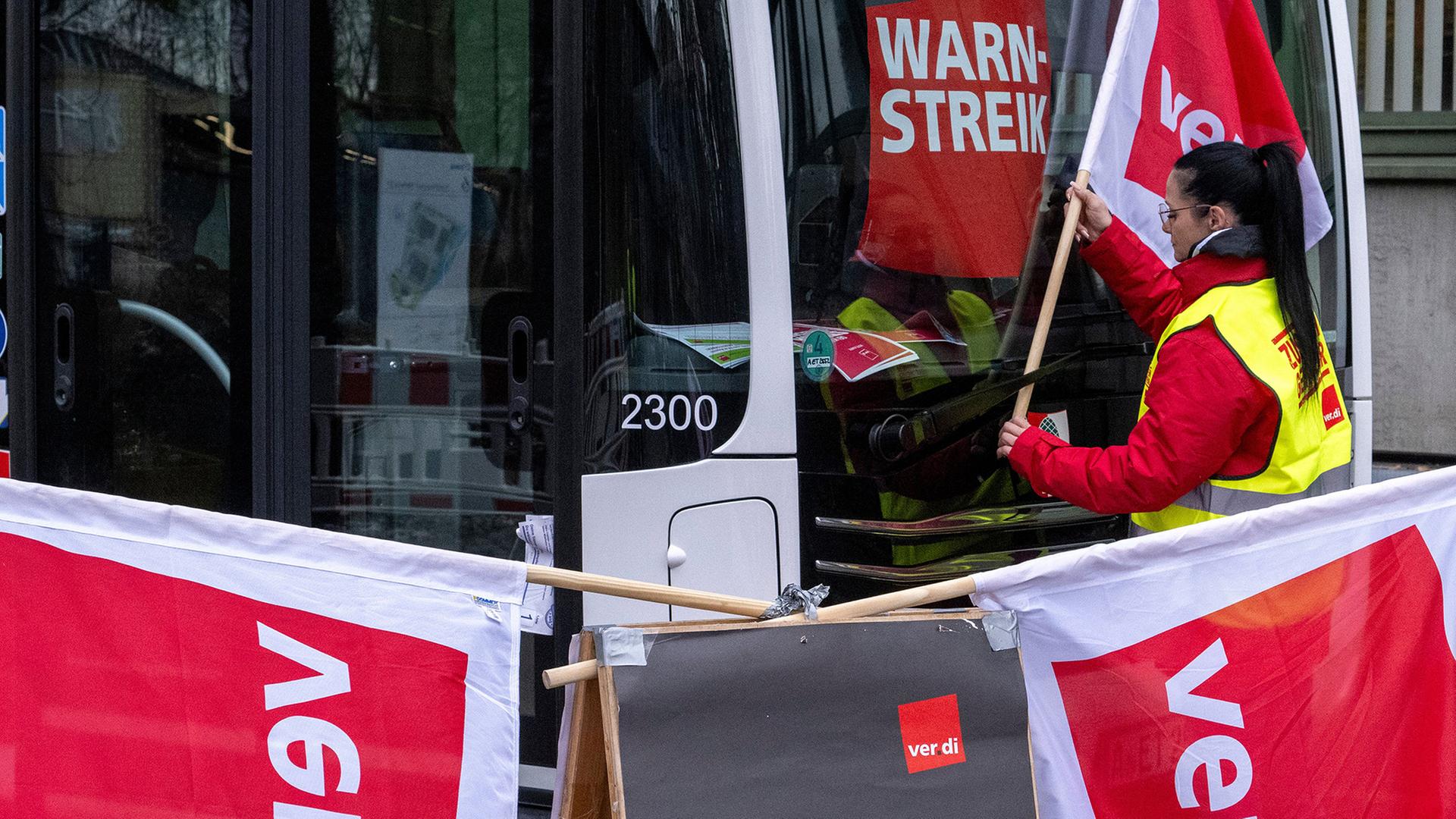 Im bayerischen Nahverkehr drohen nach Ostern neue Warnstreiks