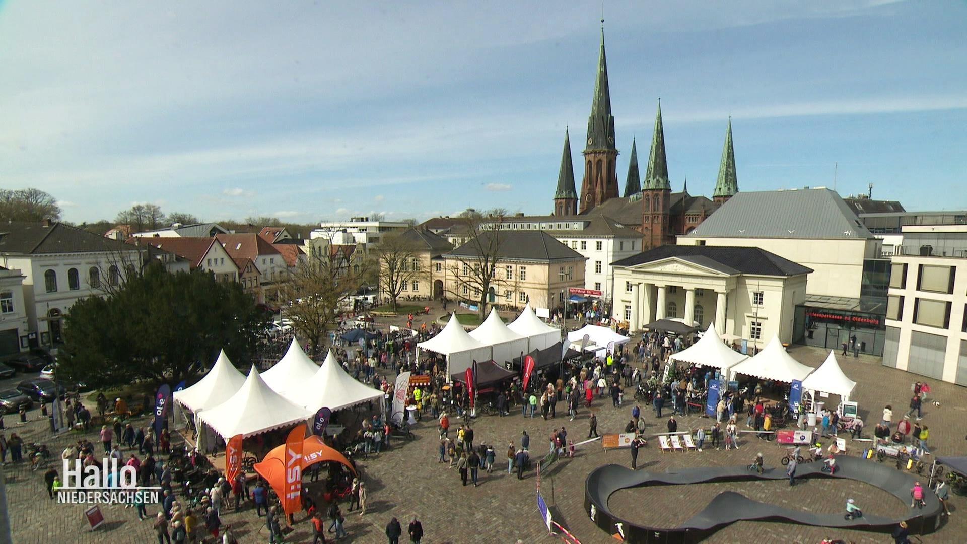"Hallo Fahrrad": Aktionstag in der Oldenburger Innenstadt