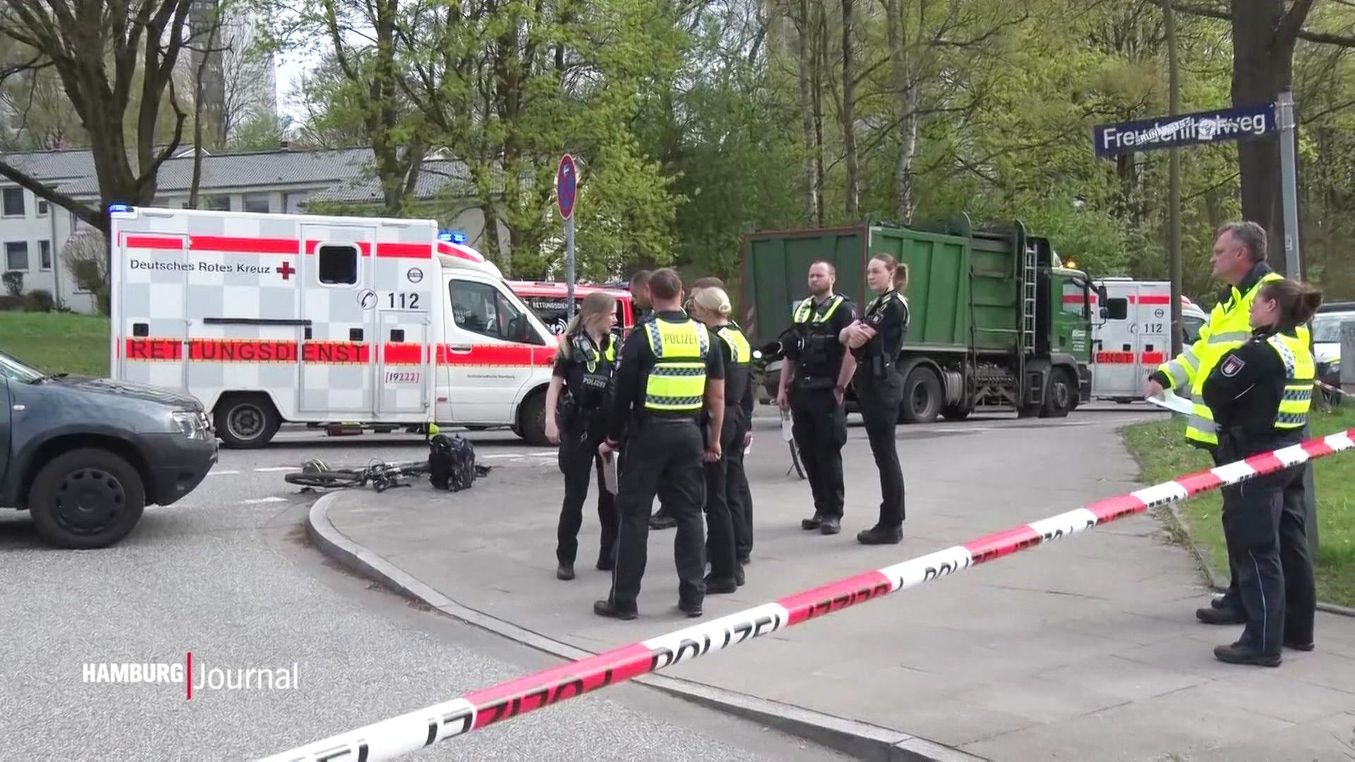 Lkw überfährt elfjährigen Radfahrer in Wilstorf