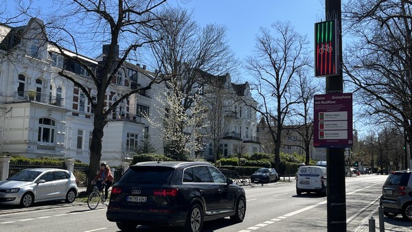 ADFC und Steuerzahlerbund streiten über Radflow-Anlagen an Rothenbaumchaussee