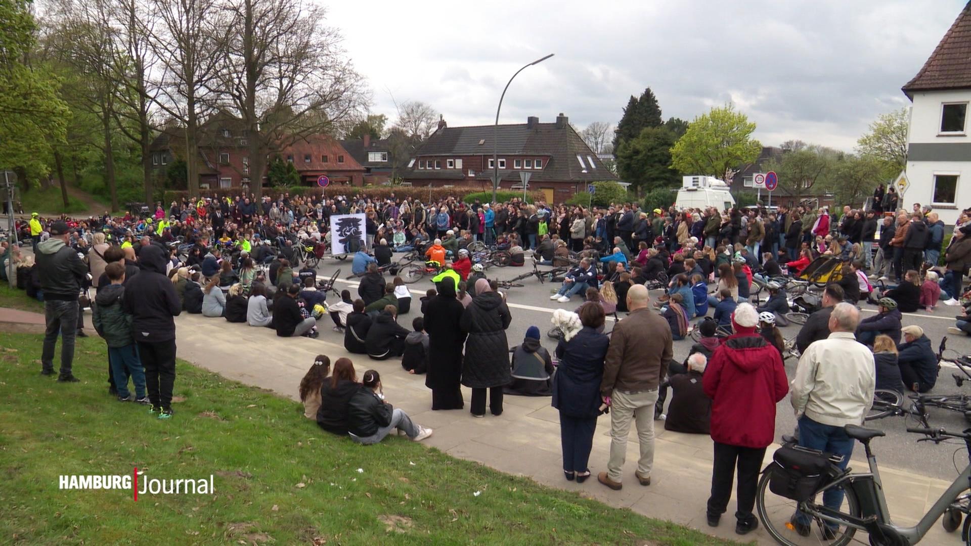 Mahnwache für getöteten 11-jährigen Radfahrer
