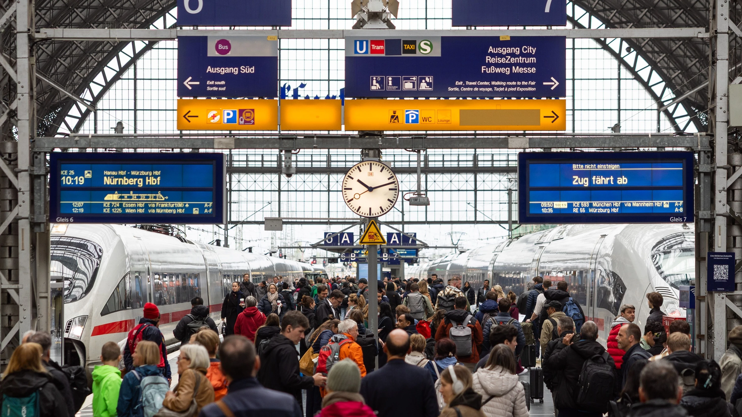 Rhein-Main-Feierabendbriefing: Deutsche Bahn plant Fernbahntunnel in Frankfurt