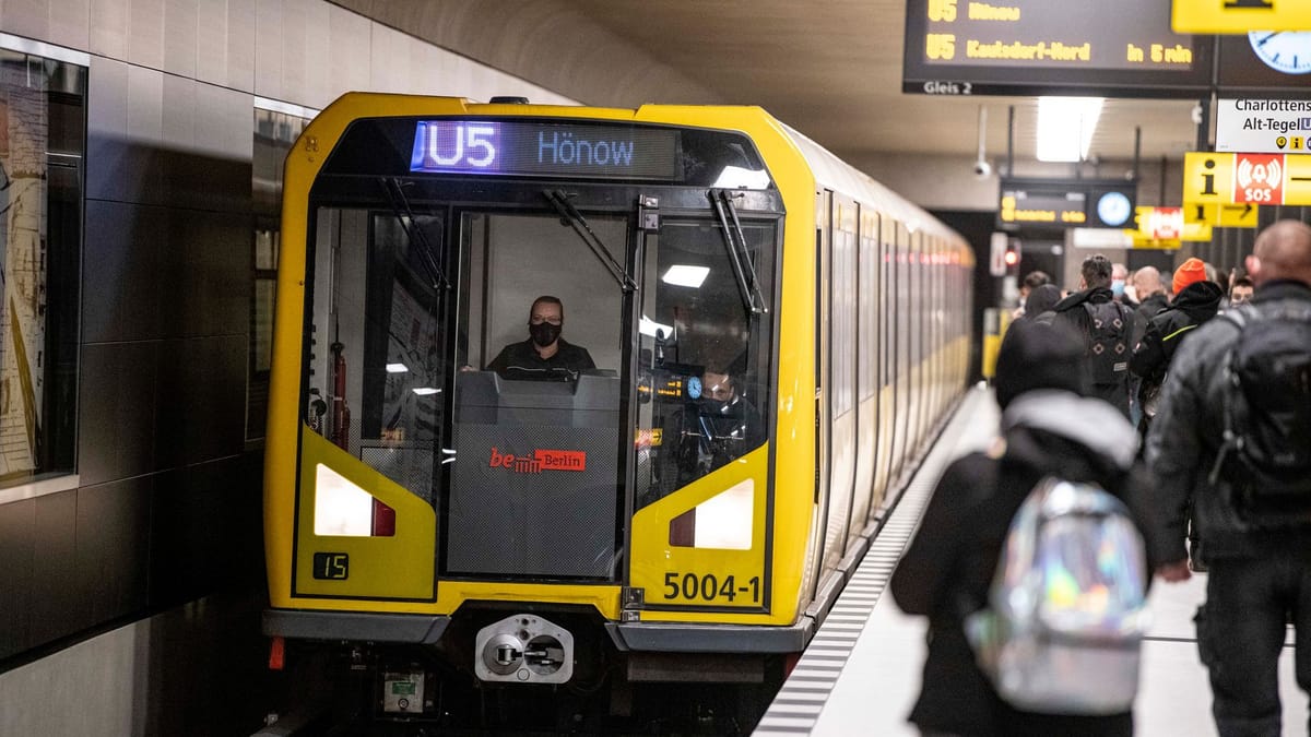 BVG Berlin: U5 wird auf wichtigem Abschnitt wochenlang unterbrochen