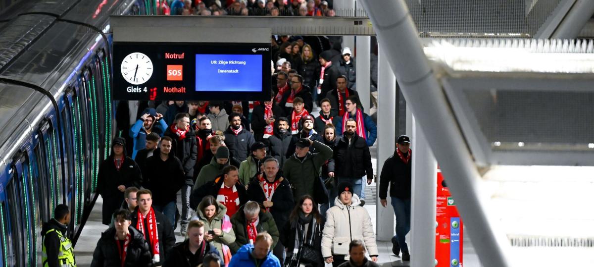 Chaos vor Champions-League-Spiel: Polizei räumt U-Bahn mit 1000 Fans