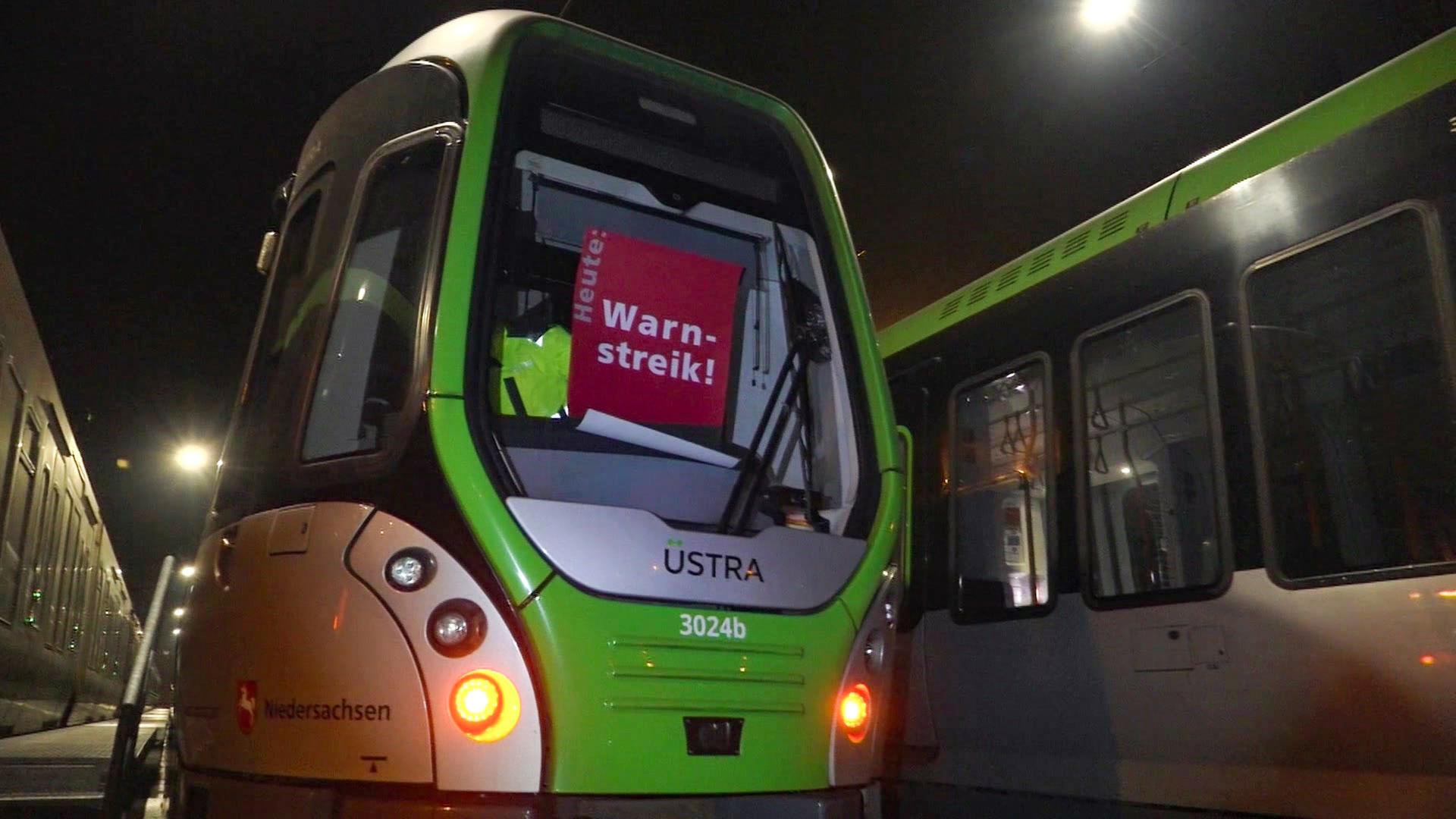Nahverkehr: Erneut Warnstreiks in Niedersachsen möglich