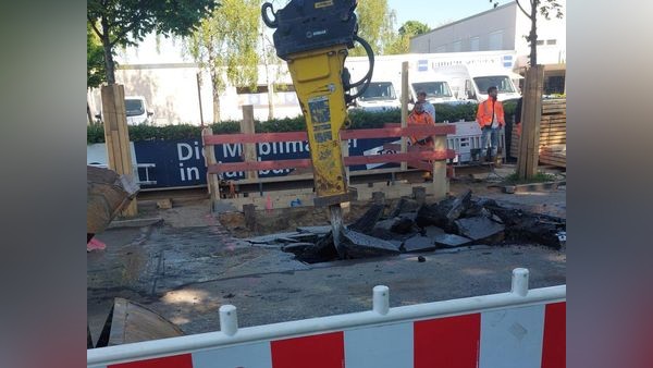 Tagelange Vollsperrung: Steilshooper Allee muss weiträumig umfahren werden