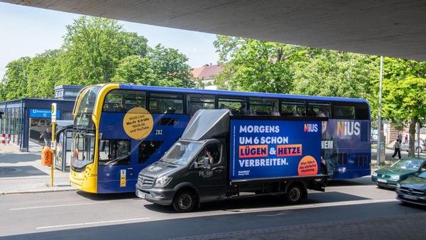 BVG beendet „Nius“-Werbekampagne – zuvor hagelte es Kritik