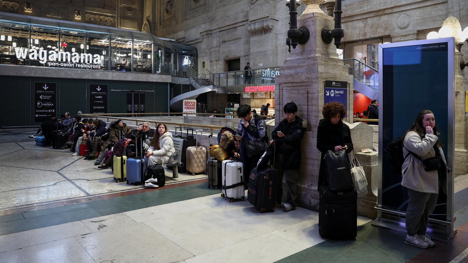 Mutmaßliche Sabotage an Bahnnetz in Italien