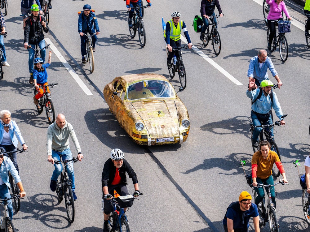 Sternfahrt: Fahrrad-Demo durch München – auch auf dem Mittleren Ring