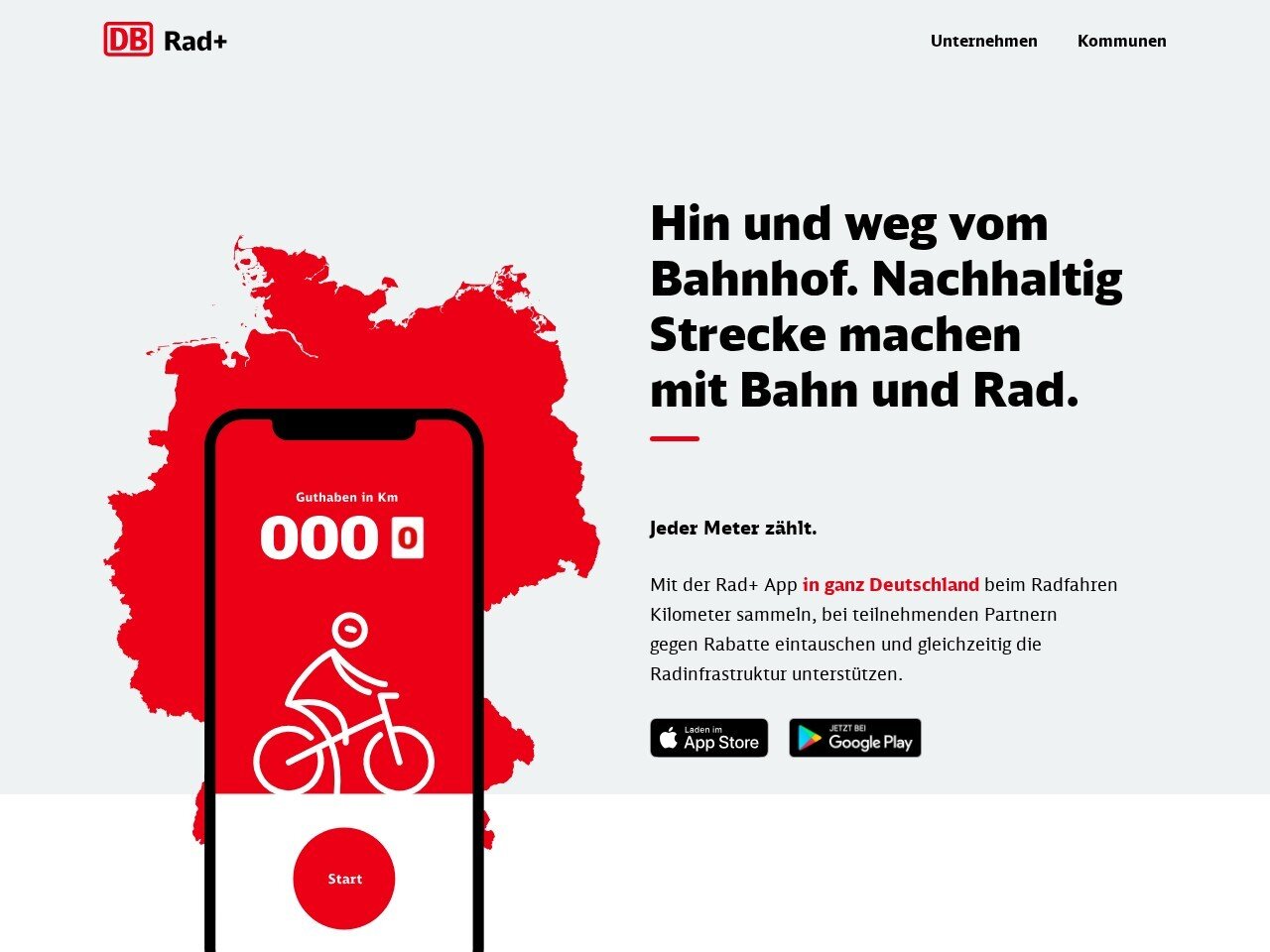 Screenshot https://radplus.bahnhof.de/