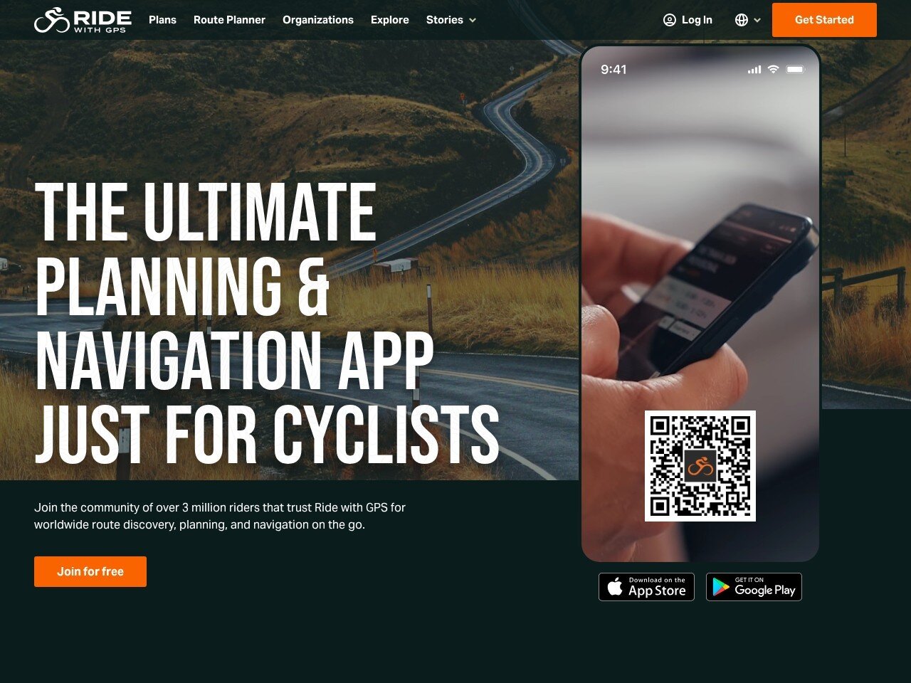 Screenshot https://ridewithgps.com/
