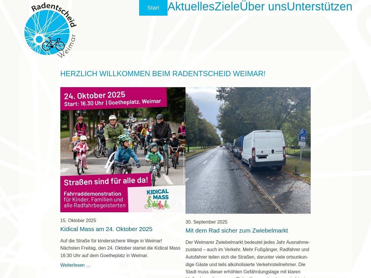 Screenshot https://www.radentscheid-weimar.de