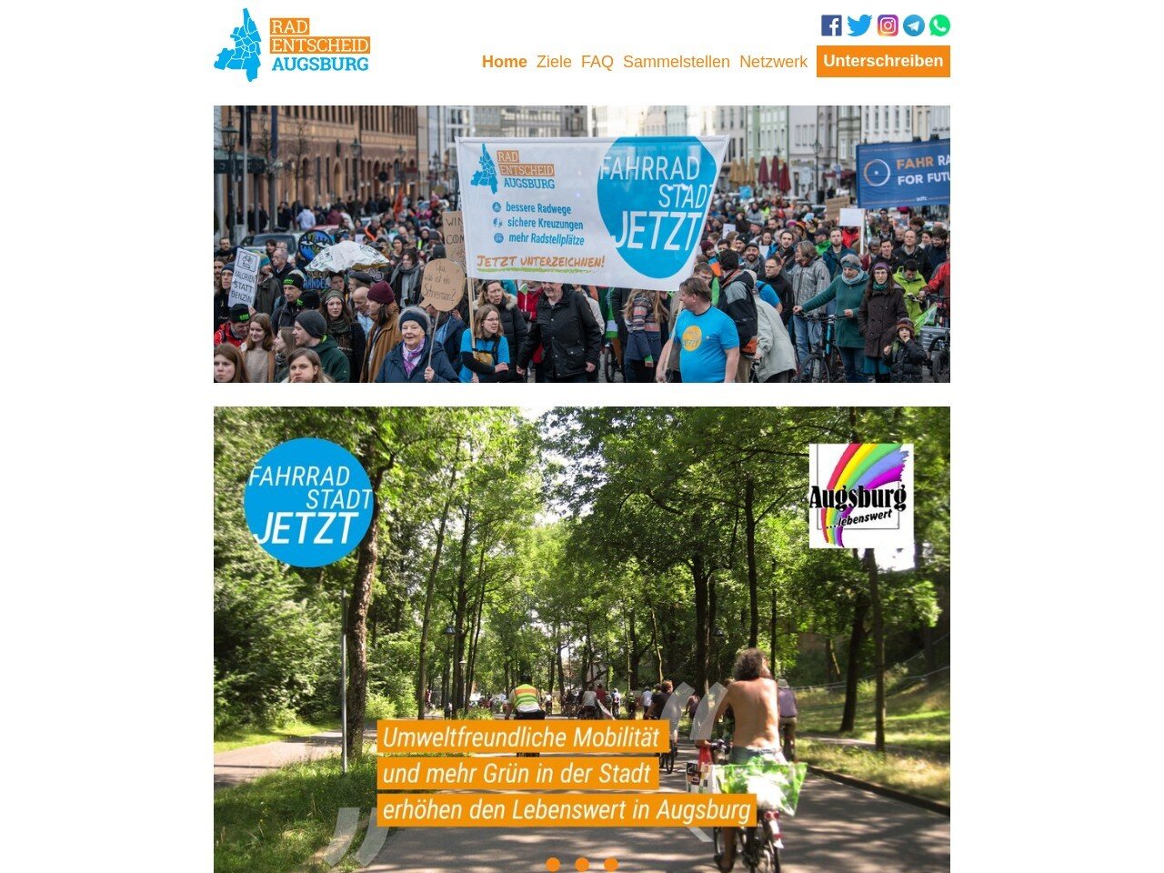 Screenshot https://www.fahrradstadt-jetzt.de/